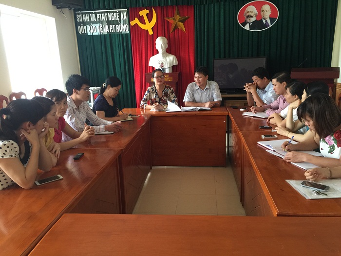 Đoàn TNCSHCM Quỹ Bảo vệ và phát triển rừng tỉnh Nghệ An tổ chức sinh hoạt thường kỳ