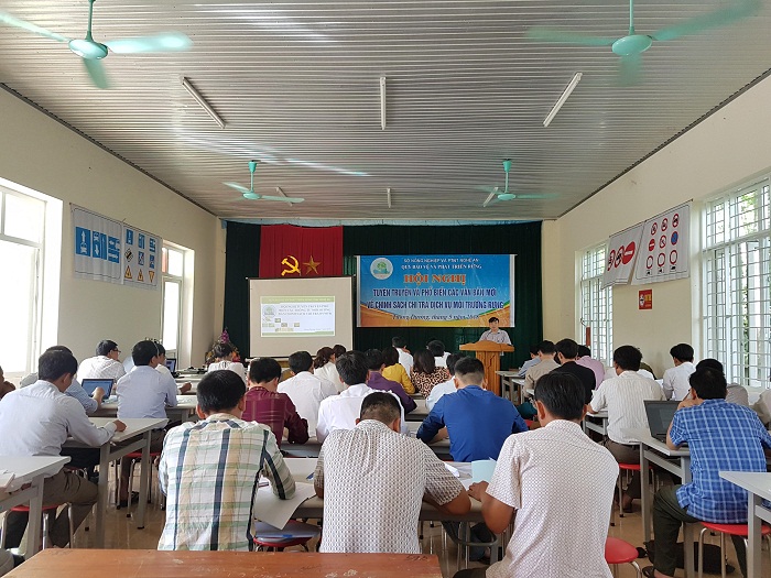 Hội nghị tuyên truyền và phổ biến các văn bản mới về chính sách chi trả DVMTR tại huyện Tương Dương