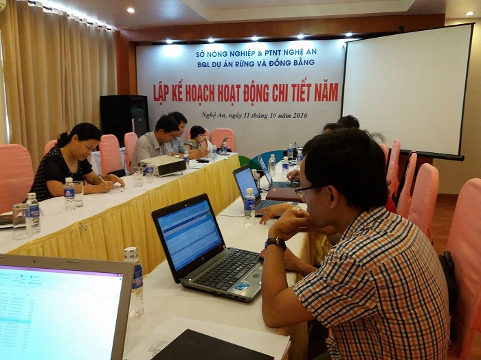 Dự án Rừng và Đồng bằng Việt Nam (Dự án VFD) lập kế hoạch hoạt động chi tiết năm 2017 
