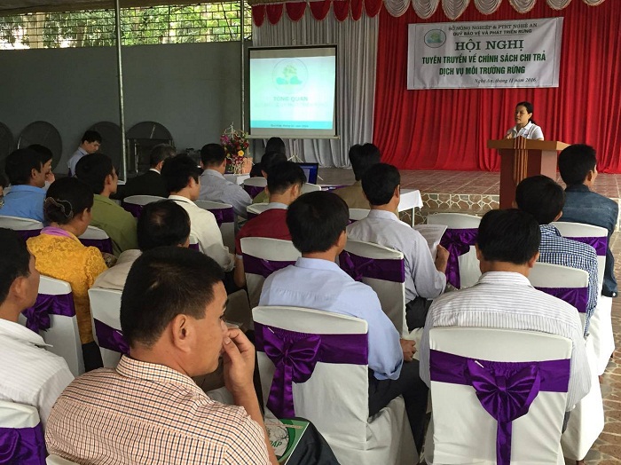 Hội nghị tuyên truyền chính sách chi trả DVMTR tại huyện Quỳ Hợp