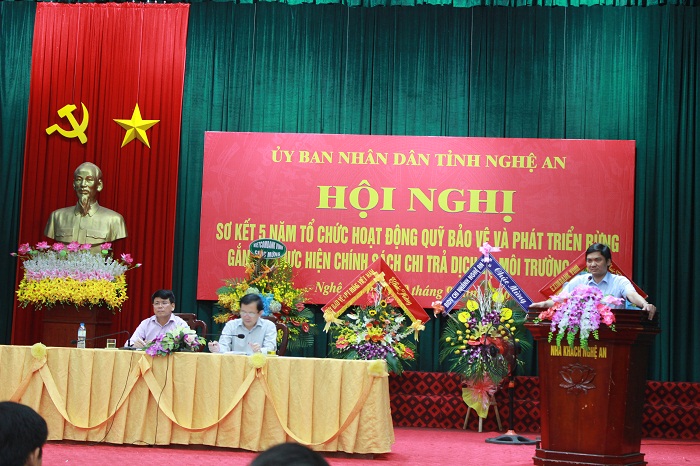 Kỷ niệm 5 năm thành lập Quỹ Bảo vệ và phát triển rừng tỉnh Nghệ An