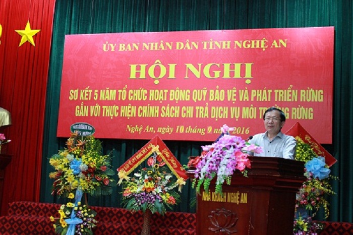 Sơ kết 5 năm tổ chức và hoạt động Quỹ Bảo vệ và phát triển rừng gắn với thực hiện Chính sách chi trả dịch vụ môi trường rừng