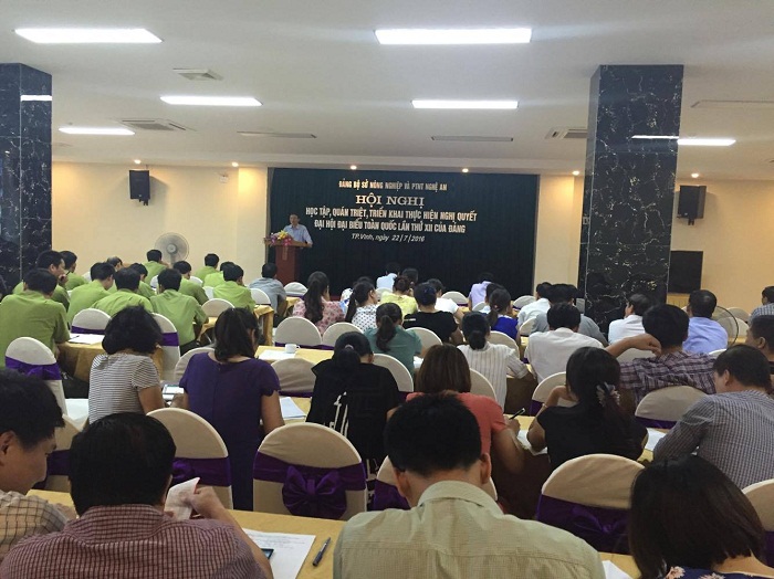 Quán triệt Nghị quyết Đại hội đại biểu toàn quốc lần thứ XII của Đảng