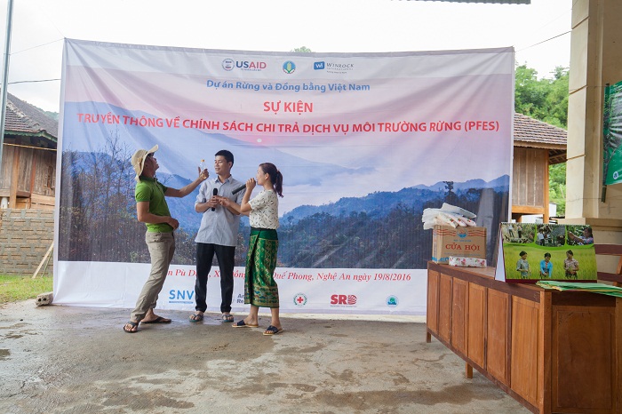 Sự kiện truyền thông nâng cao nhận thức cộng đồng về  Chính sách chi trả dịch vụ môi trường rừng