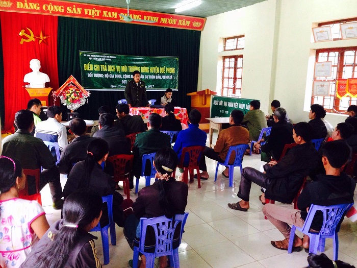 Kiểm tra công tác bảo vệ rừng gắn với chi trả dịch vụ môi trường rừng trên địa bàn huyện Quế Phong
