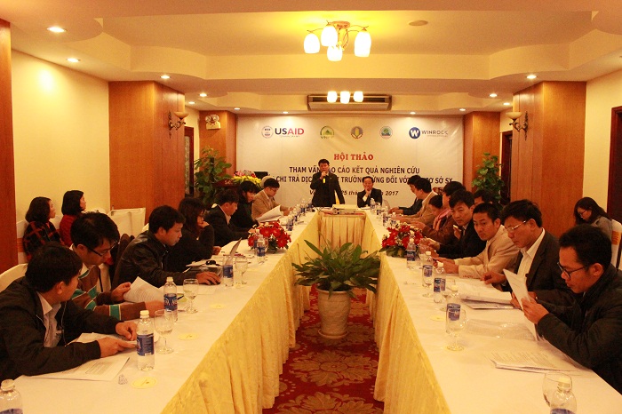 Hội thảo tham vấn báo cáo kết quả nghiên cứu thí điểm chi trả DVMTR đối với các cơ sở sản xuất công nghiệp