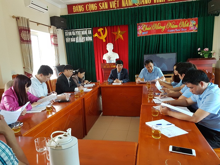 Trao đổi, giao lưu học tập kinh nghiệm giữa Quỹ bảo vệ và phát triển rừng tỉnh Nghệ An với Quỹ Bảo vệ và phát triển rừng tỉnh Hà Giang
