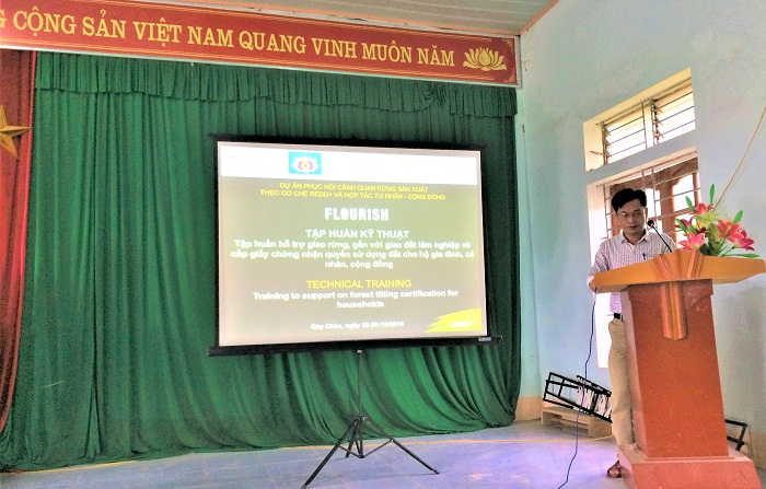 Thông tin hoạt động của dự án Flourish tháng 10-2019