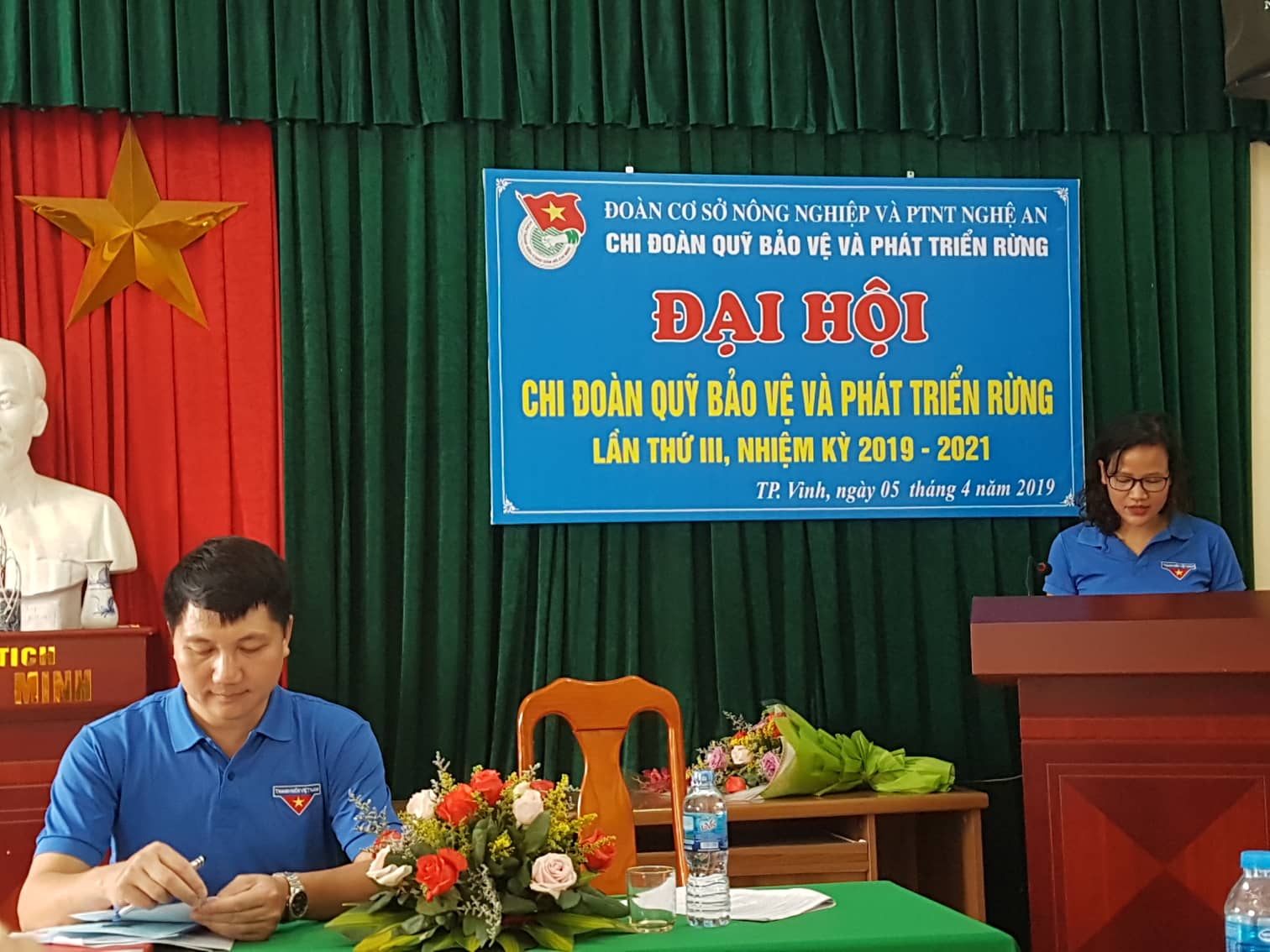 Đại hội chi đoàn Quỹ Bảo vệ và phát triển rừng Nghệ An lần thứ III, nhiệm kỳ 2019-2021